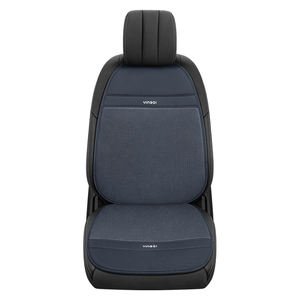 Juego completo de cojín de asiento de coche de 5 plazas de tela de lino suave universal de cuatro estaciones para oficinas Automotrices - Product Image 3