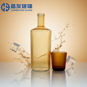 Custom Luxury Glass Spirit Bottle 500ml/700ml/750ml Leak Proof Screw <strong>Cap</strong> for Rum <strong>Vodka</strong> Whisky Gin Liquor - Product Image 2