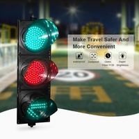 Pemasok Lampu Lalu Lintas Dia.200mm(8inci) Lampu Lalu Lintas Bola Hijau Merah Panah Hijau dengan Lensa Transparan
