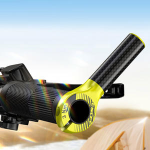 Poignée de vélo en fibre de <span class=keywords><strong>carbone</strong></span> pour <span class=keywords><strong>VTT</strong></span> poignée de repos corne de mouton petite poignée pliante accessoires d'équitation - Product Image 4