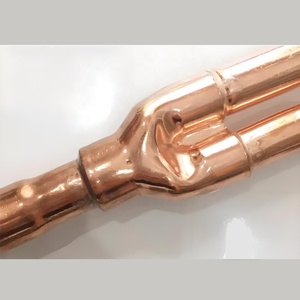 Distribuidor de refrigerante de tubería de rama de cobre 302SN de alta calidad para sistema de aire acondicionado Hitachi VRF para uso industrial y doméstico - Product Image 4