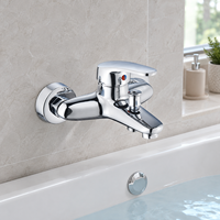 Robinet de lavabo moderne de luxe en alliage de zinc - Robinet de salle de bain - Robinets pour salle de bain - Articles sanitaires modernes de luxe - Accessoires de salle de bain