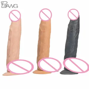 Kunden spezifische japanische xx echte Haut Gefühl 12 Zoll großen schwarzen Riesen dildo realistisch für Frauen Sex großen Schwanz Mann