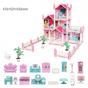 Juego <span class=keywords><strong>de</strong></span> Muebles <span class=keywords><strong>de</strong></span> Cocina Rosa <span class=keywords><strong>de</strong></span> Gabby Toys, Juego <span class=keywords><strong>de</strong></span> <span class=keywords><strong>Casa</strong></span> <span class=keywords><strong>de</strong></span> Muñecas DIY con Comida para Niñas - Product Image 5