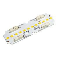 Lumen élevé 204LM/W ZHAGA Standard 70*20mm SMD2835 LED 2.5W Module PCB 12LED DC36V pour l'éclairage de bureau linéaire intérieur