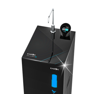 Purificador de Agua Alcalina de Hidrógeno Karofi KAE-S68 de Calidad Premium, Dispensador de Agua Fría y Caliente, Diseño de Vidrio Negro, Uso Doméstico - Product Image 3