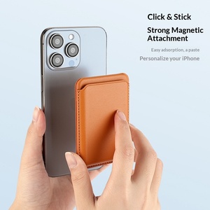 Portafoglio per Telefono 2 in 1 di Lusso Personalizzato con Logo, Porta Carte in Pelle PU Multicolore, Supporto con Magneti Potenti per <span class=keywords><strong>iPhone</strong></span> 16 15 14 <span class=keywords><strong>13</strong></span> <span class=keywords><strong>Pro</strong></span> <span class=keywords><strong>Max</strong></span> - Product Image 3