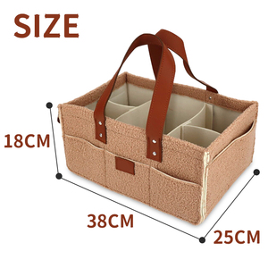 TEDDY bé tã Caddy tổ chức-Xe tã Caddy, xách tay tote tã túi lưu trữ cho vườn ươm của bạn, thay đổi bảng - Product Image 3