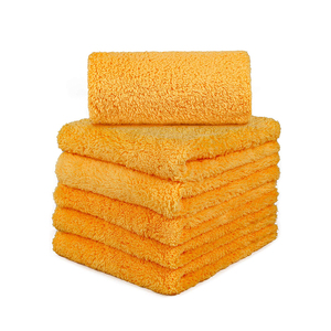 <span class=keywords><strong>Serviette</strong></span> de voiture en microfibre, revêtement sans peluches, visage pour voiture, tissu épais - Product Image 3