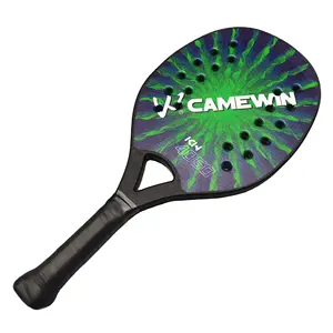 Profesyonel Tecnis plaj Padel tenis raketi karbon Fiber yumuşak pedalı raketleri yetişkin spor eğitim aksesuarları Badminton raketi