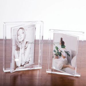 Trang trí nội thất hiện đại hai mặt xoay khung ảnh bán buôn <span class=keywords><strong>Acrylic</strong></span> dễ thương hình ảnh khung ảnh - Product Image 6