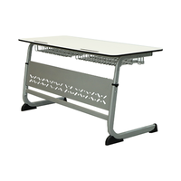 Bureaux et chaises pour étudiants, fournisseurs de mobilier scolaire, ensemble de deux chaises et une table scolaires en bois