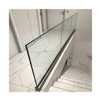 Accessoires de garde-corps en verre résistant aux intempéries, décoration de balcon, profilés en U de qualité supérieure