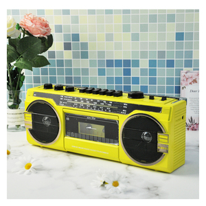Eletree 레트로 라디오 BT 무선 붐박스 휴대용 카세트 레코더 Am/Fm 카세트 플레이어 배송 준비 - Product Image 5