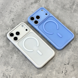 Funda Magnética Semitransparente de Color Mate B494 para iPhone 15 16 17 18 Pro Max - Product Image 3