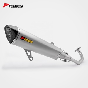 Forsound ท่อไอเสียรถจักรยานยนต์สำหรับระบบท่อไอเสียฮอนด้า ADV 150แบบลื่นนักฆ่า dB - Product Image 5