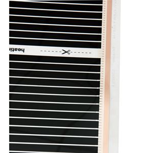 50CM 80CM 100CM 220 W/m² AC220V Film chauffant au carbone graphène <span class=keywords><strong>chauffage</strong></span> au sol électrique - Product Image 4