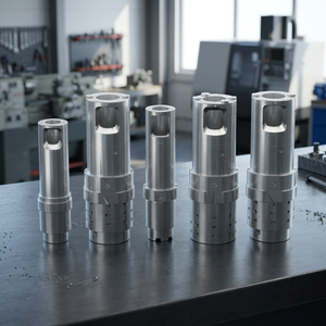 FEB TECH INDUSTRIES Manchon de tirage et buse de coulée en acier inoxydable de haute précision, zingué, garantie 1 an - Product Image 3