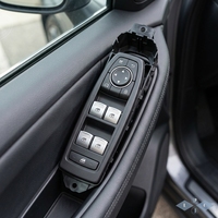 Module de commande de lève-vitre et de rétroviseur électrique noir, porte avant gauche, OE 8608A464, panneau à 4 boutons pour réparation automobile
