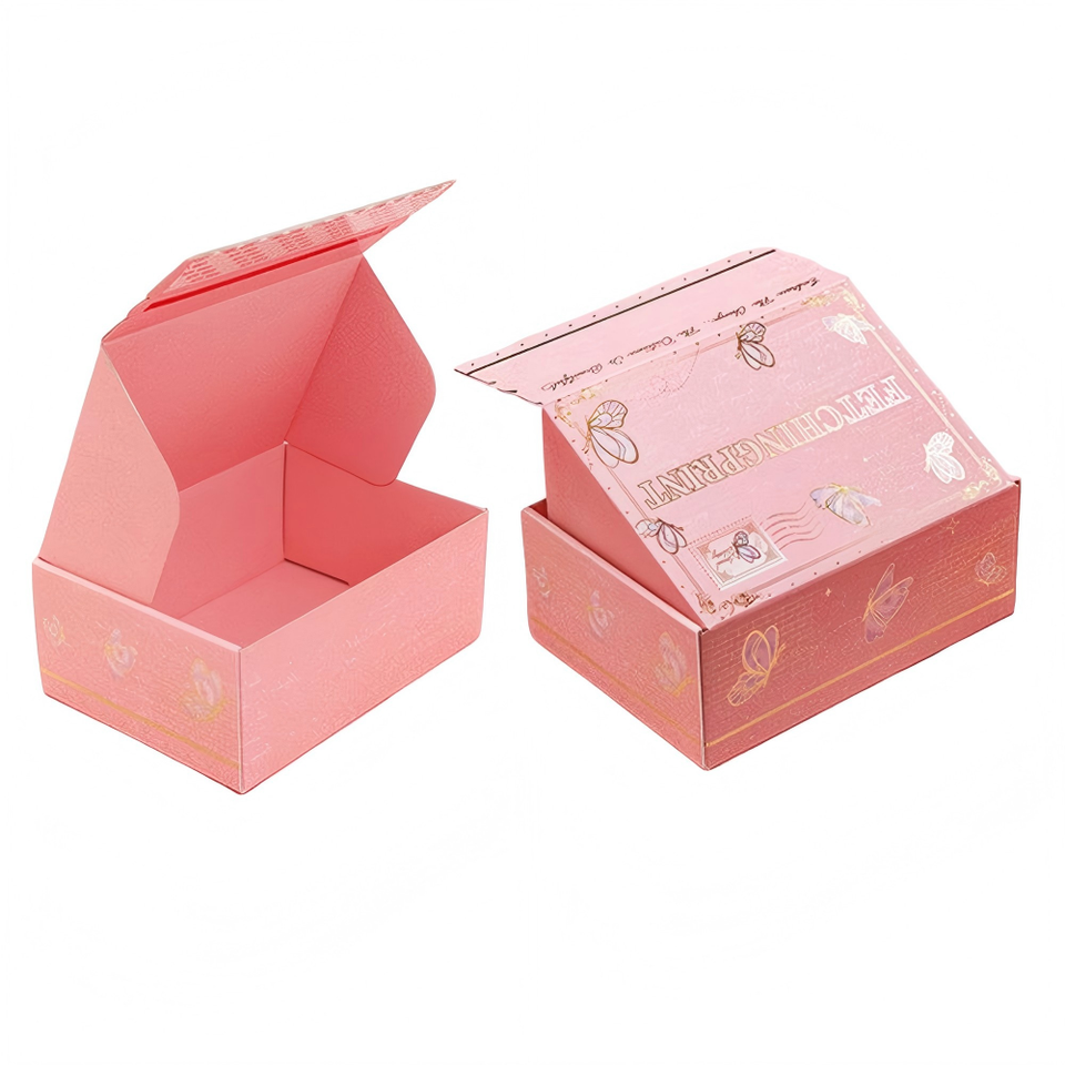 Customizable Corrugated Cardboard Mailer Packaging Box with Four-Color ...