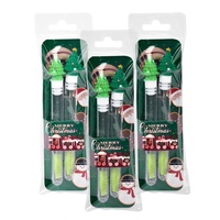 2 brosses à mascara réutilisables, brosse à cils et à sourcils colorée en forme d'arbre de noël