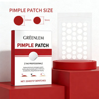 Patchs Hydrocolloïdes Anti-Acné à l'Arbre à Thé et Centella Asiatica pour l'Amélioration des Pores et l'Action Anti-Imperfections, Convient à Tous Types de Peau