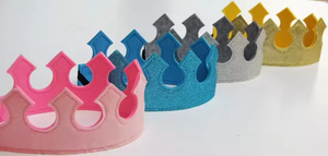 Venta caliente Nuevo diseño de coronas para niños cumpleaños corona de fieltro - Product Image 3