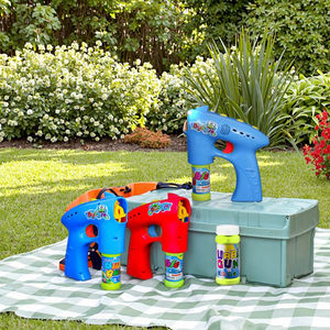 電動LED 45mlバブルウォーターマシン子供用屋外おもちゃプラスチックバブルガン音楽なしガーデンピクニック裏庭遊び場 - Product Image 2