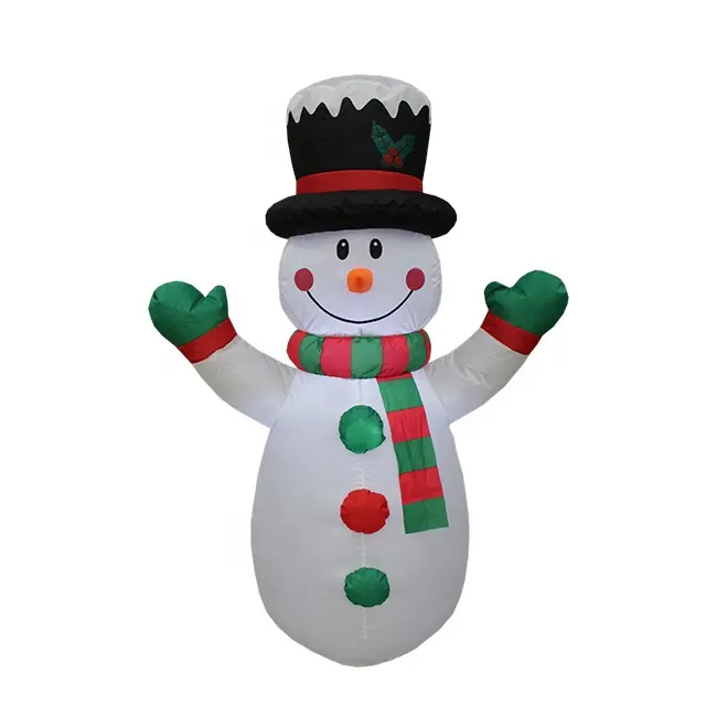 120cm christmas snowman Inflatable snowman christmas ornaments indoor outdoor decorations