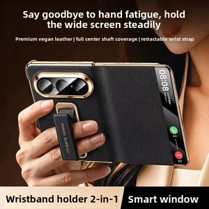 For Huawei PuraX Max phone case wristband holder hinge protection frame all inclusive fashion <b>folding</b> <b>screen</b> protector cover - Product Image 2