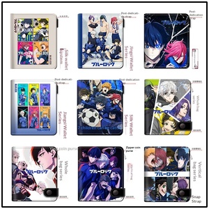 8 Diseños de Carteras con Cierre de Anime Azul, Isagi Yoichi, Nagi Seishiro, Monedero con Cremallera, Tarjetero, Cartera para Hombre - Product Image 2