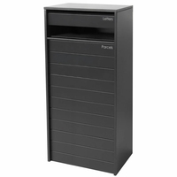 Boîte à colis antivol en métal à transfert thermique, étanche, pour livraison à domicile, boîte aux lettres autoportante pour colis et courrier