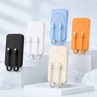 Batterie externe tout-en-un 10000 mAh avec charge magnétique sans fil 22,5 W, charge rapide, double câble et support, chargeur portable