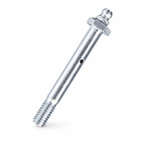 Vis de roue pivotante UNC 5/16-18, kit de fixation en acier au carbone zingué pour la fixation des roues pivotantes