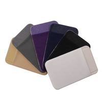 Mini porte-carte de téléphone portable avec bâton extensible motif personnalisable étui d'identité auto-adhésif pochette rabat