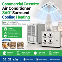 Climatiseur industriel 33 kW 25000 m³/h R410A avec ventilateur axial, compresseur scroll et pompe à moteur – Équipement de refroidissement économe en énergie pour grands volumes