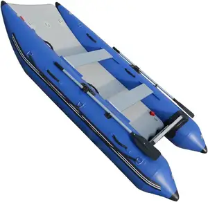 Katamaran Fischerboot Ce Pvc Angeln Aufblasbar 2 Personen Schnellboot Katamaran Schiff Aufblasen Katamaran