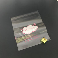 Impression de logo personnalisée, sac en cellophane transparent, sac en polyéthylène transparent, sac rétractable, emballage pour serviettes et vêtements, recyclable, BOPP