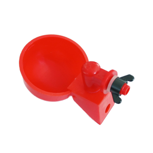 <span class=keywords><strong>Abreuvoir</strong></span> automatique en plastique rouge Chuangduo pour poulets, canards, oiseaux, <span class=keywords><strong>cailles</strong></span> - Nouvelle conception économe en eau - Product Image 2