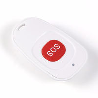 Transmetteur d'appel d'urgence sans fil longue portée SOS 433,92 MHz, système d'appel pour les soins aux personnes âgées, les maisons de retraite, les cliniques, les hôpitaux