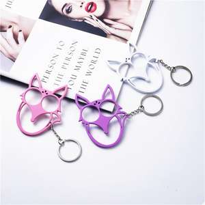 Nuevo Llavero de Aleación de Zinc con Diseño de Cabeza de Zorro de Dibujos Animados, Multifuncional, Portátil, Lindo, para Niñas, Regalo Promocional para Exteriores - Product Image 4