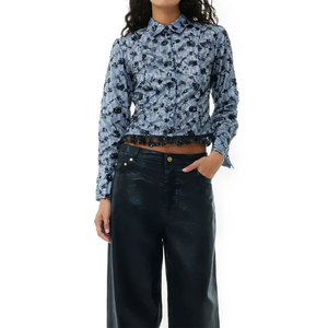 <span class=keywords><strong>Pantalon</strong></span> en denim enduit de <span class=keywords><strong>cire</strong></span> pour femmes, fabriqué sur mesure, <span class=keywords><strong>pantalon</strong></span> en jean ample <span class=keywords><strong>noir</strong></span> wax pour femmes - Product Image 4