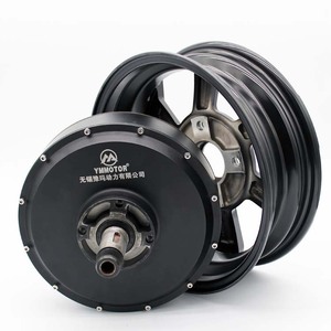 มอเตอร์ฮับไร้แปรงถ่าน YM-277 2000W แบบเพลาเดี่ยว ประสิทธิภาพสูง แรงบิดสูง กันน้ำ สำหรับรถยนต์/มอเตอร์ไซค์ ATV/UTV 72V YM-277-2000W - Product Image 2