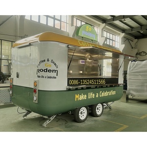 Carrito de Comida Móvil para Fiestas, Fabricación de Remolques Móviles para Venta de Hot-dogs, Hamburguesas, Bebidas, Pollo, Carne o Desayunos, <span class=keywords><strong>Precio</strong></span> Bajo de Fábrica - Product Image 2
