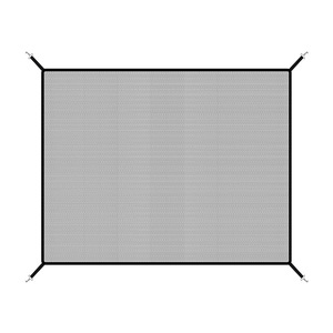 Filet de protection pour radiateur de voiture, maille en nylon haute densité, noir et blanc, ajustement universel pour la mise à niveau et la rénovation - Product Image 1