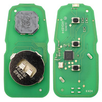 Accessoires universels pour clés de voiture, télécommande intelligente KEYDIY ZB45-3 à 3 boutons pour KD900/KD900+/URG200/KD-X2 avec fonction de démarrage à distance