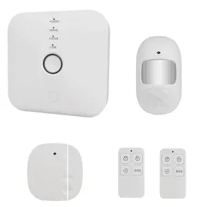 Pro Supplier Tuya Wifi Gsm Wireless House Burglar gsm Alarm Home Security Alarm System Home Alarm Systems Wifi Gsm