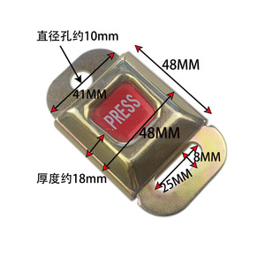 JXBSD Strapping Buckle K225 K115 Manual <b>Iron</b> Chrome Plating 16-19mm For Industry Packing - Product Image 4