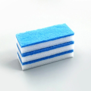 Bathroom tile <b>cleaning</b> brush, toilet wall <b>cleaning</b> sponge, household window <b>cleaning</b> double-sided glass <b>scraper</b> replacement - Product Image 1