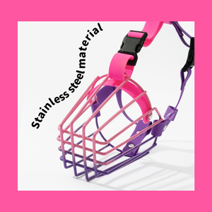 Bozal de entrenamiento para perros de metal duradero y colorido, personalizado, con cierre de hebilla de TPU, para perros grandes/medianos/gigantes - Product Image 4